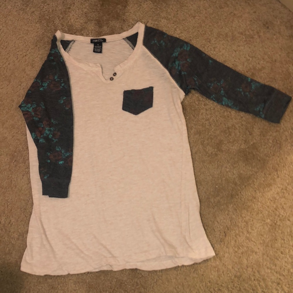 Rue 21 3/4 Sleeve Shirt